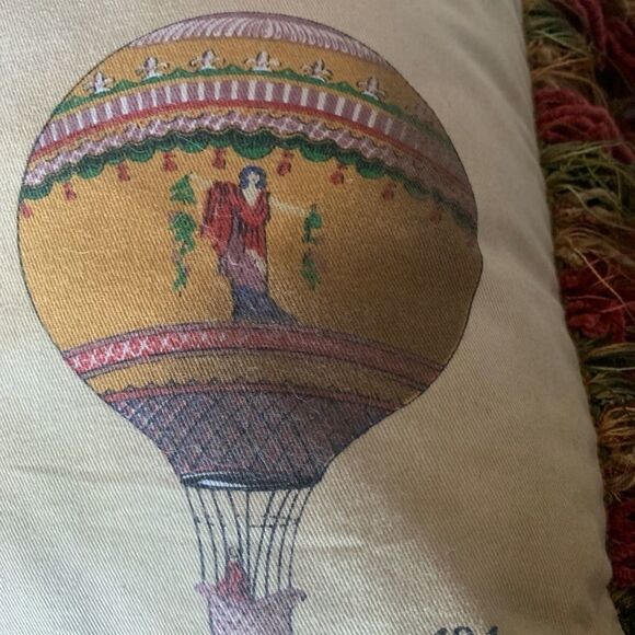 Designer Hot Air Balloon Pillows - Picture 5 of 8
